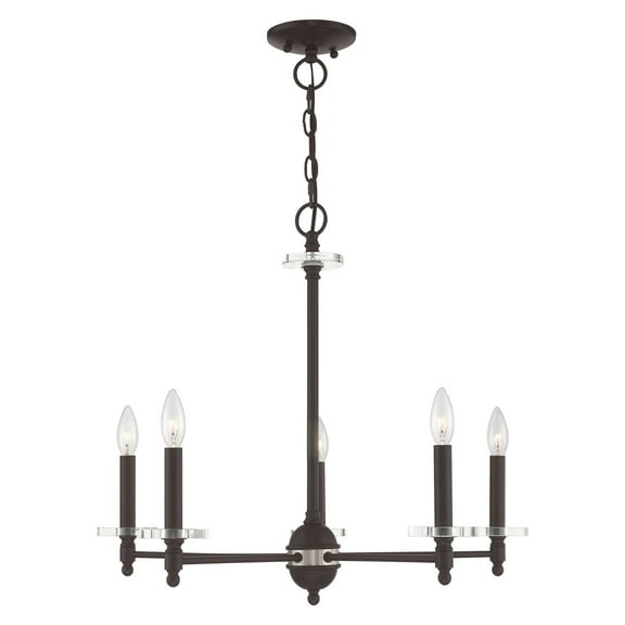 Bancroft 5-Light Chandelier - 25" dia. x 21.75" h