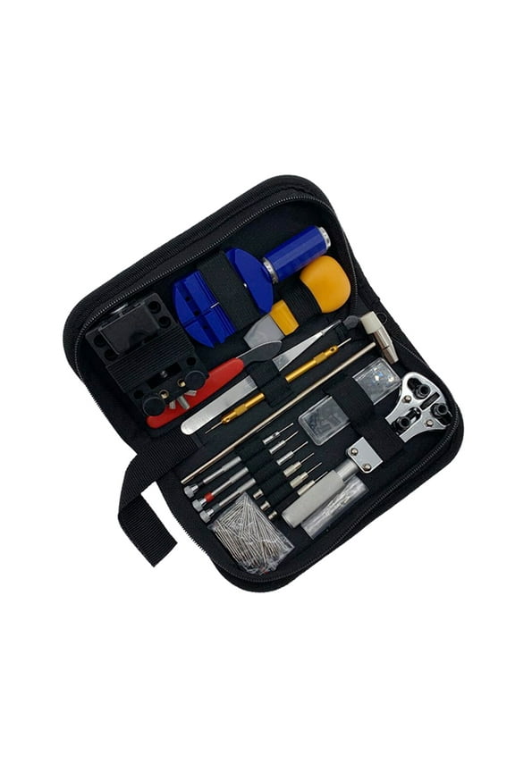 Band 147Pcs/Set Watch Repair Tool Kit Case Opener Remover Screwdriver Spring Bar Watchband Link Pin Wristwatch Repair Tool Set