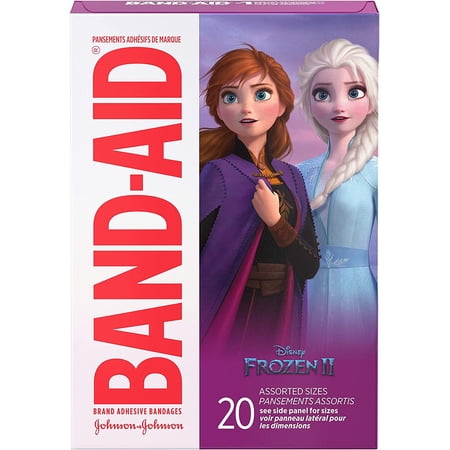 Band-aid Decorative Disney Frozen Assorted 20 Ct. Part No. 111631700 (20/box)