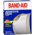 thumbnail image 1 of Band-Aid Adhesive Bandages, Large Adhesive Pads, 10 Count, 1 of 1