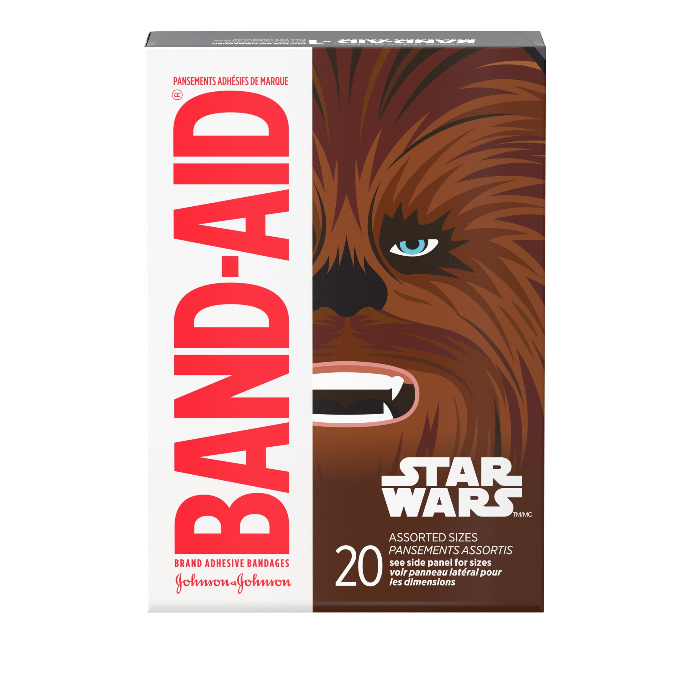 Band-Aid Adhesive Bandages, Star Wars Characters, Assorted Sizes 20 ct 