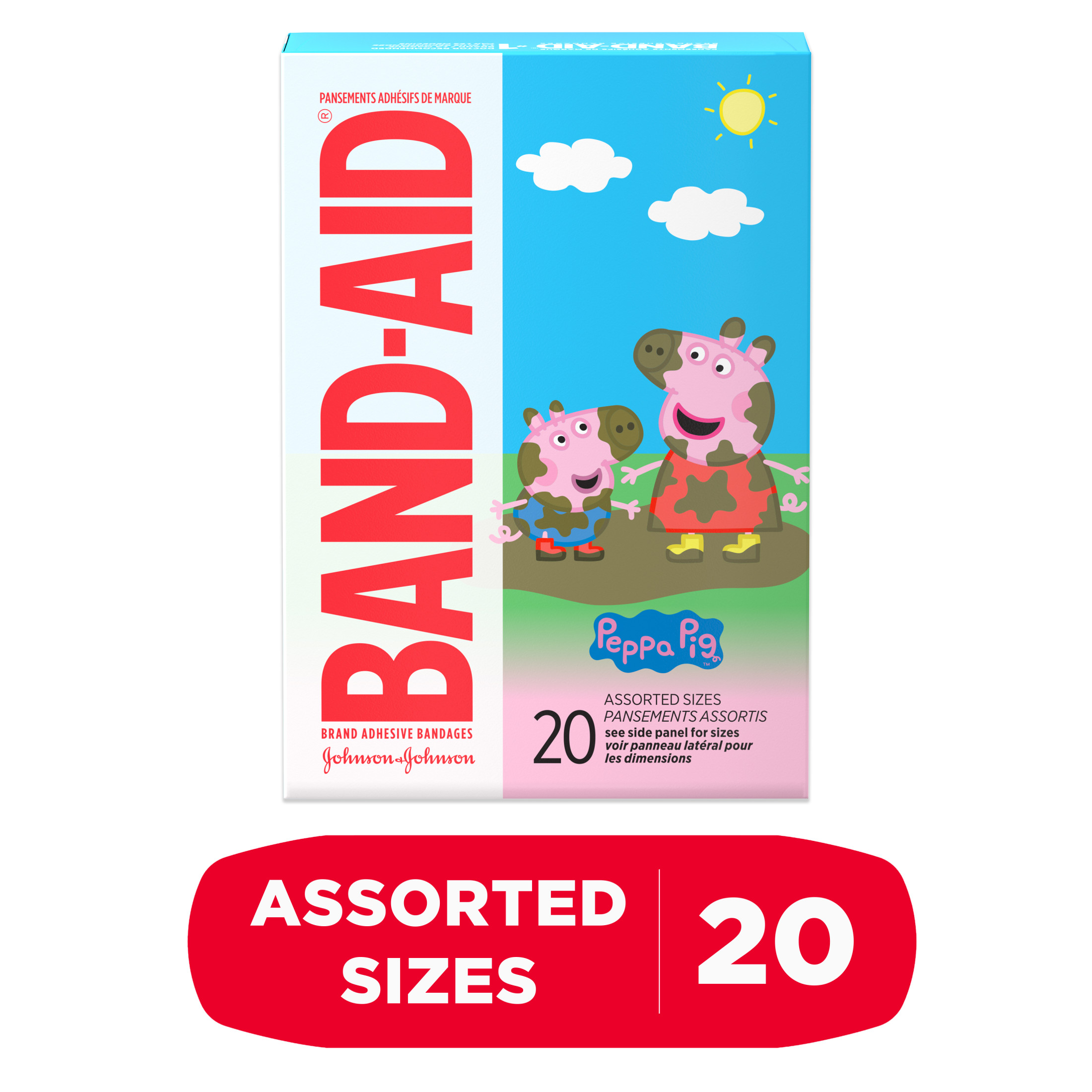 BandAid Bandages Hello Kitty Assorted Sizes 20 Count