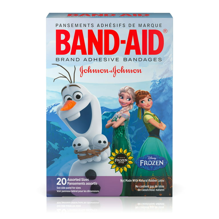 Band-Aid Brand Featuring Disney Frozen Assorted Sizes Adhesive Bandages, 20  ct - Gerbes Super Markets