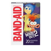 Band-Aid Brand Adhesive Bandages, Pixar's Inside Out, Assorted, 20 Ct