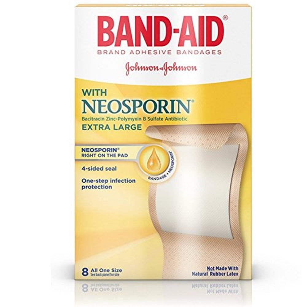 BandAid Brand Adhesive Bandages with Neosporin (Pack of 2)