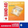 thumbnail image 1 of Band-Aid Brand Adhesive Covers with Neosporin Ointment, Large, 6 Count, 1 of 7