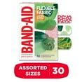 thumbnail image 1 of Band-Aid Brand Flexible Fabric Bandages, Forest, Assorted, 30 Count, 1 of 10