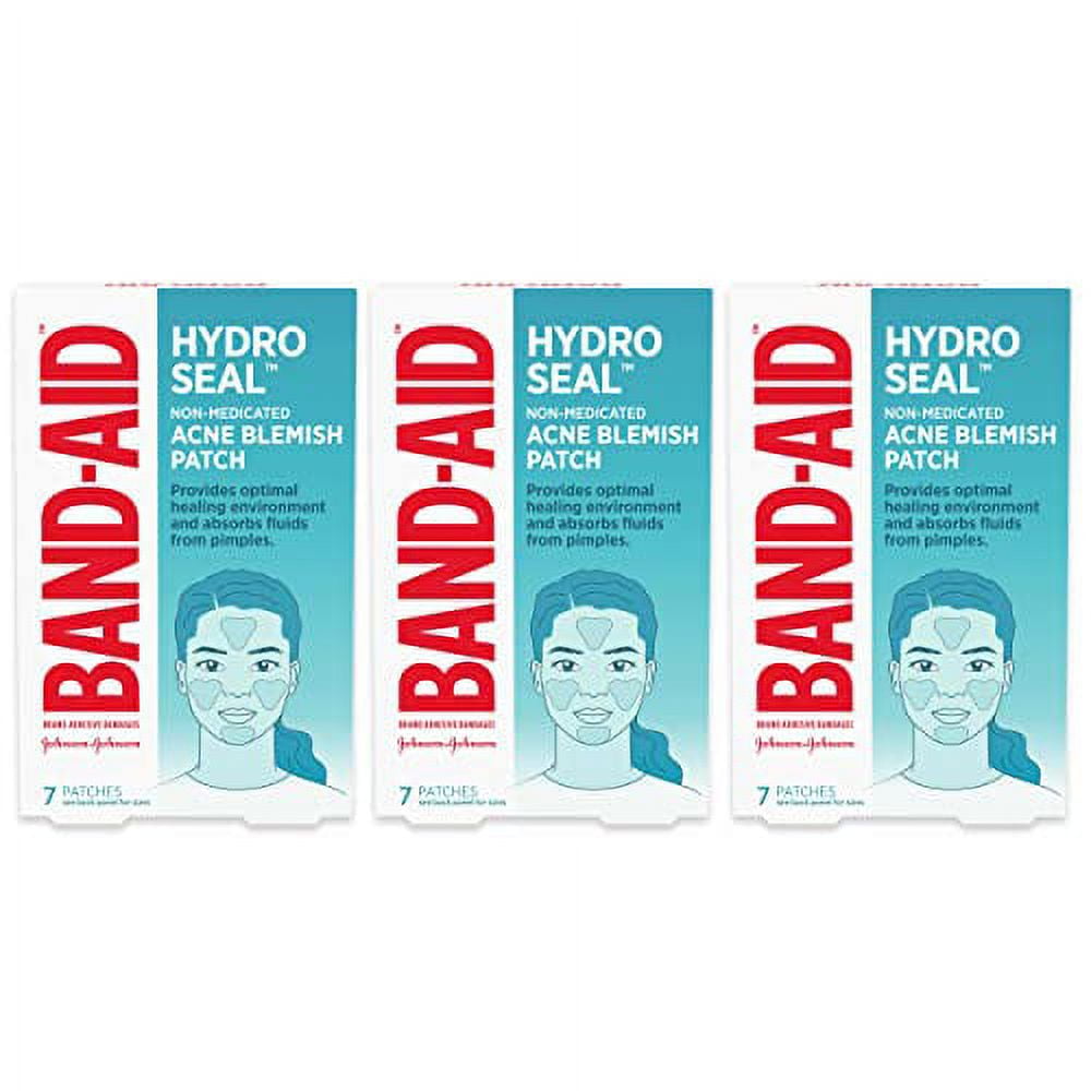 BandAid Brand Hydro Seal Acne Patches, NonMedicated Acne Blemish