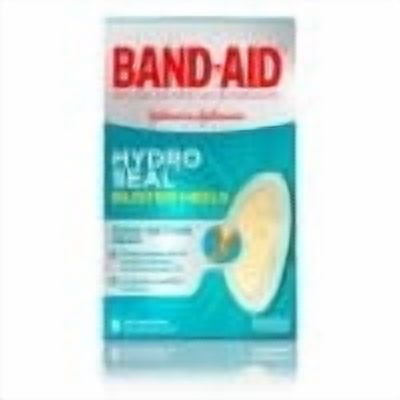 Band-Aid Brand Hydro Seal Adhesive Bandages for Heel Blisters, 6 ct (Pack of 2)