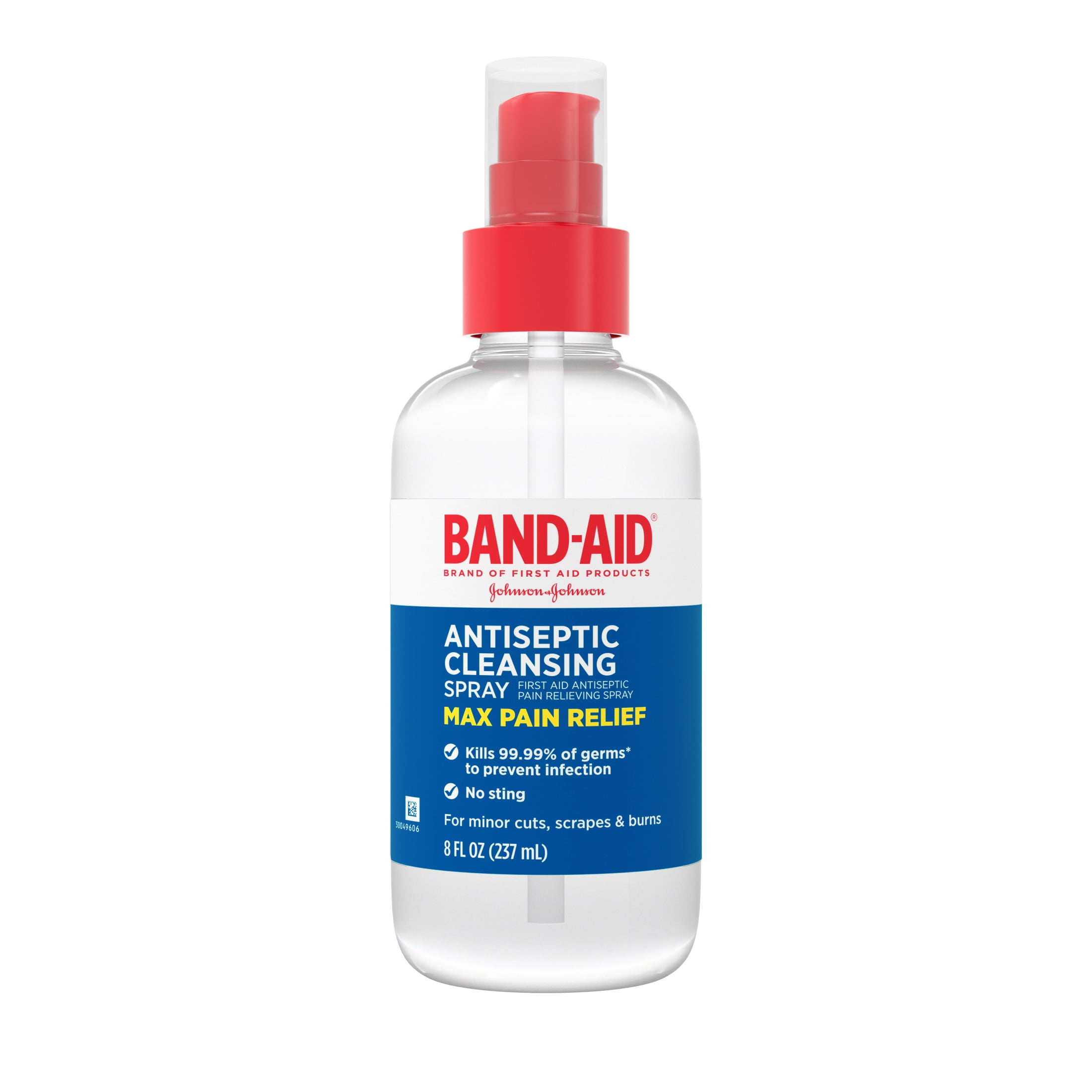Band-Aid Brand Pain Relieving Antiseptic Cleansing Spray, 8 fl. oz
