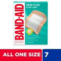 Band-Aid Brand Skin-Flex Adhesive Bandages, Extra Large, 7 Ct