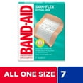 thumbnail image 1 of BAND-AID Brand Skin-Flex Adhesive Bandages, Extra Large, 7 Count, 1 of 10