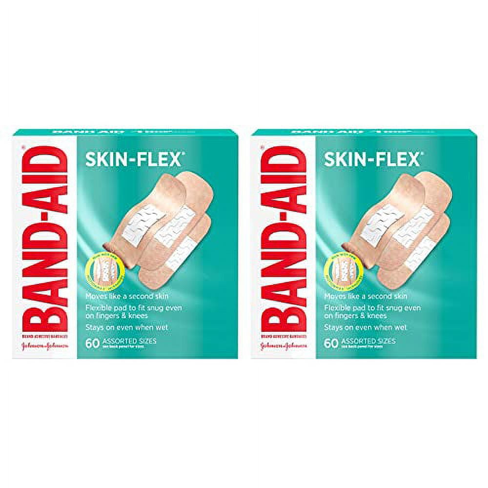 BandAid Brand SkinFlex Adhesive Bandages for First Aid & Wound Care