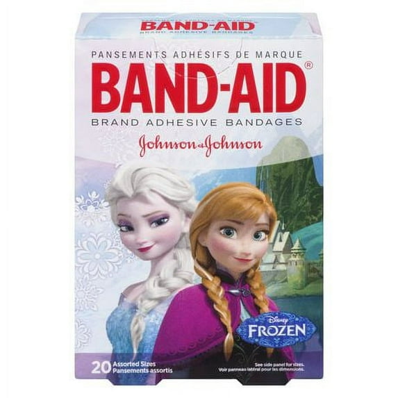 Band-Aid Disney Frozen Adhesive Bandages (Pack of 12)