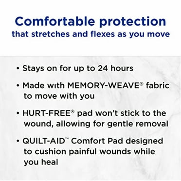 Band-Aid Flexible Fabric Adhesive Bandages, Assorted Sizes (Pack of 2)
