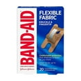 thumbnail image 1 of Band-Aid Flexible Fabric Adhesive Bandages Finger & Knuckle (Pack of 14), 1 of 8