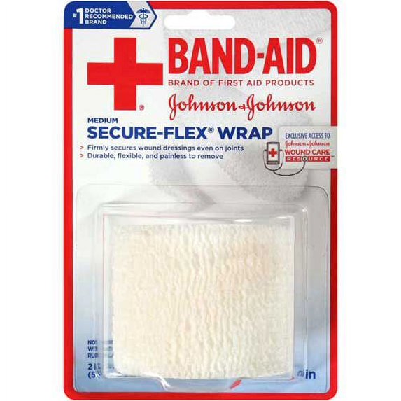 Band Aid Medium Secure Flex Wrap (Pack of 24)