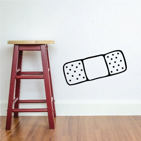 Band Aid Outline Decal - 36 Inches