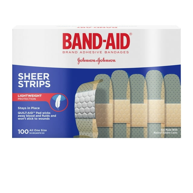 Band-Aid Sheer Adhesive Bandages