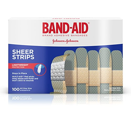 Band-aid Sheer Adhesive Bandages JOJ4634