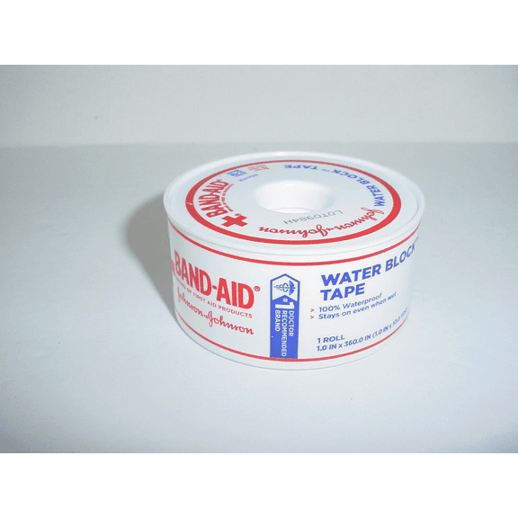 Band-Aid Water Block Tape, 1 Inch x 10 Yard (EA/1)