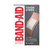 Band-Aid Water Block Tough-Strips Adhesive Bandages, XL Waterproof, 10 ct