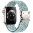 thumbnail image 1 of Band for Apple watch Ultra 49mm 46mm 42mm 45mm 44mm 41mm Braided Nylon sport correa bracelet for iWAtch Series 10 9 8 SE 5 6 7 Strap (light blue,40mm 41mm S10-42mm), 1 of 7