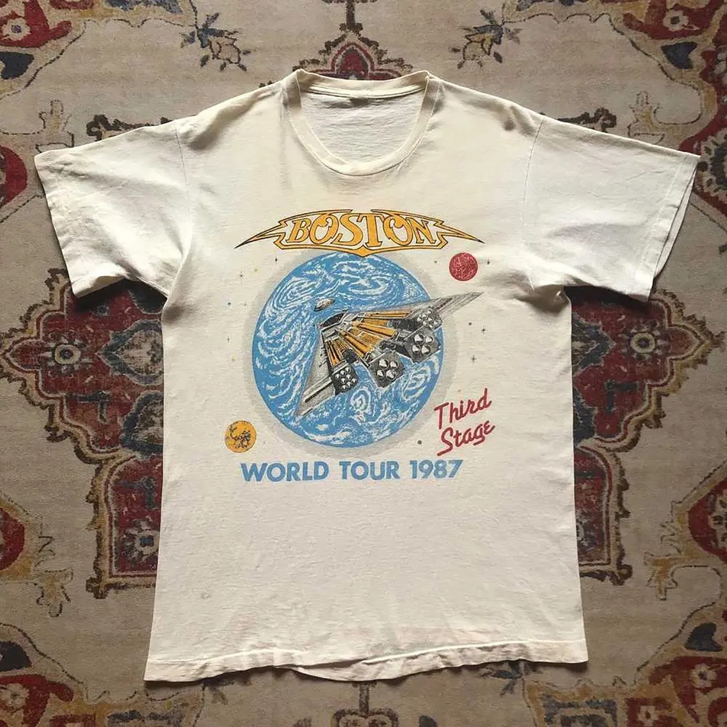 Page ゲーム・おもちゃ・グッズ ボストン U.S. TOUR 1987 Tシャツ