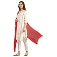 thumbnail image 1 of Band Collar Straight Kurta - Natural-X Large, 1 of 6
