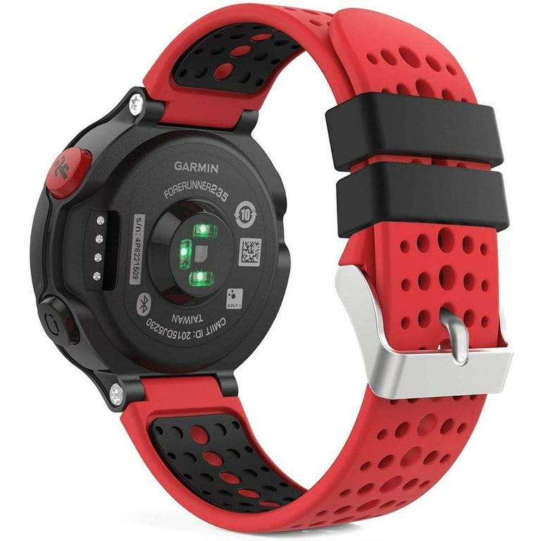Band Compatible With Garmin Forerunner 235 Soft Silicone Replacement Watch Walmart
