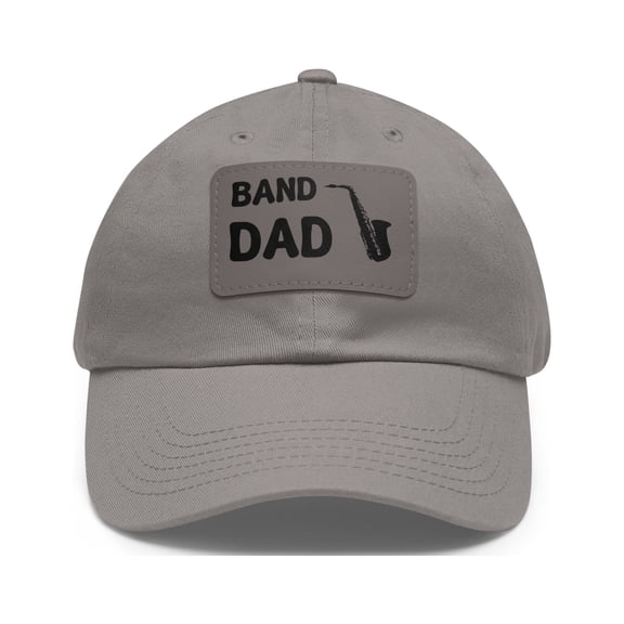 Band Dad Hat Cap Strap Back Marching Band Saxophone One Size Adjustable