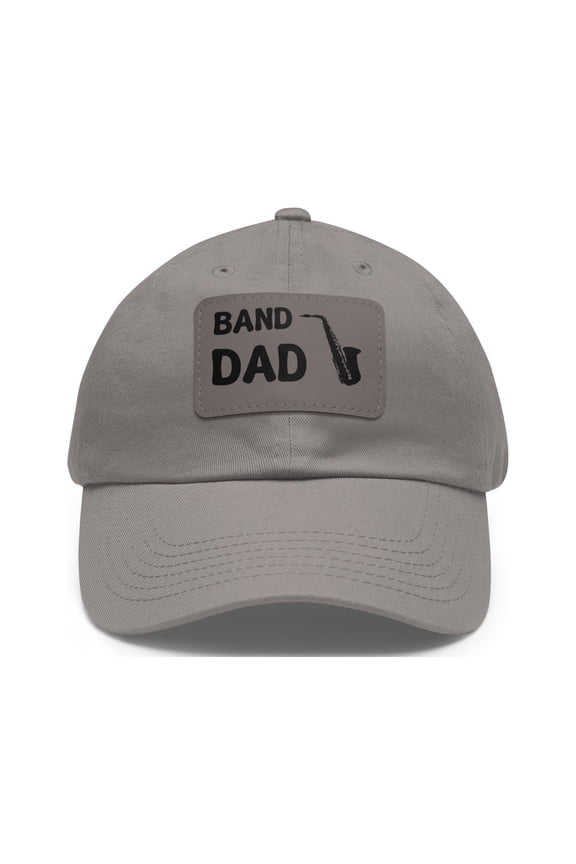 Band Dad Hat Cap Strap Back Marching Band Saxophone One Size Adjustable