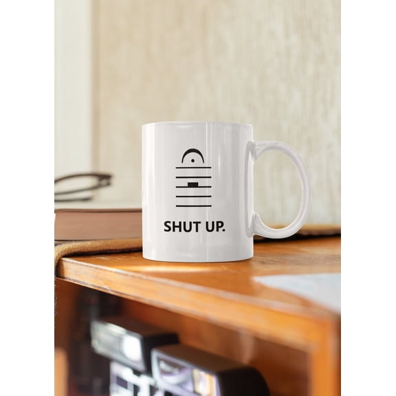 Band Director Gift Funny Music TeaC1her Gift Choir Director Gift Orchestra Conductor Gift MusiC1Al Mug S1hut up