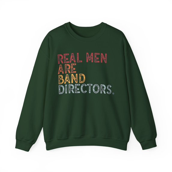 Band Director Sweatshirt Gifts Crew Neck Shirt Long Sleeve Unisex