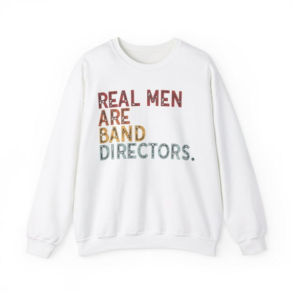 Band Director Sweatshirt Gifts Crew Neck Shirt Long Sleeve Unisex