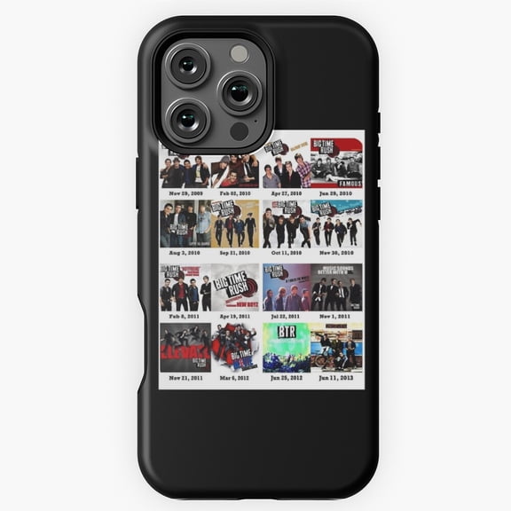 Band Famous Pictures Logo Art Print BTR Phone Case for iPhone 16 15 14 13 12 11 Pro Max