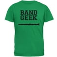 thumbnail image 1 of Band Geek Clarinet Mens T Shirt Irish Green X-LG, 1 of 1