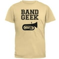 thumbnail image 1 of Band Geek Tuba Mens T Shirt Yellow Haze LG, 1 of 1