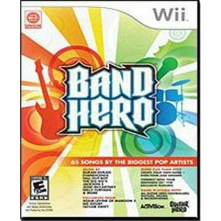 Band Hero - Game Only - Nintendo Wii Refurbished