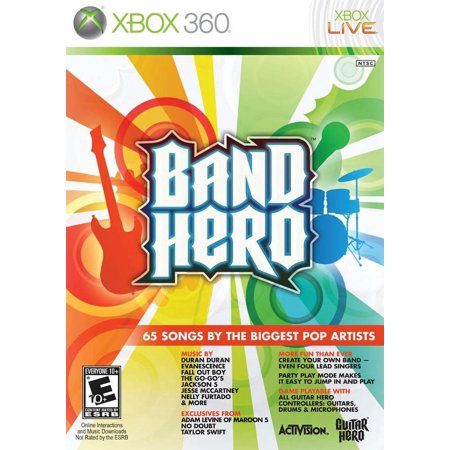Band Hero (Game Only) Xbox 360 (Brand New Factory Sealed US Version) Xbox 360