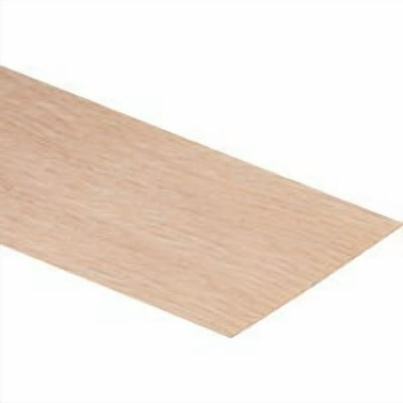 Unbranded Wood Veneer Edge Banding - Prefinished Red Oak - 2 In W x 8 Ft L