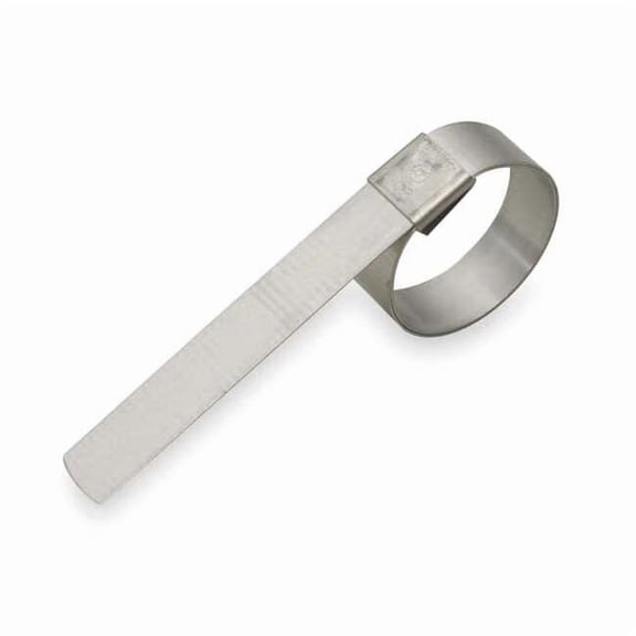 Band-It Band Clamp,5/8"W,1 1/2"Max OD,PK10 GRP06S