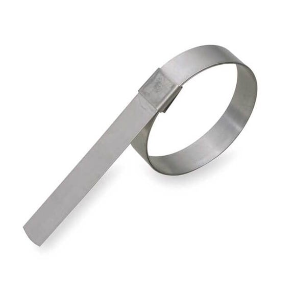 Band-It Band Clamp,5/8"W,2 1/2"Max OD,PK10 GRP10S