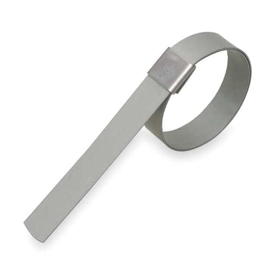 Band-It Band Clamp,5/8"W,2"Max OD,PK10 GRP089