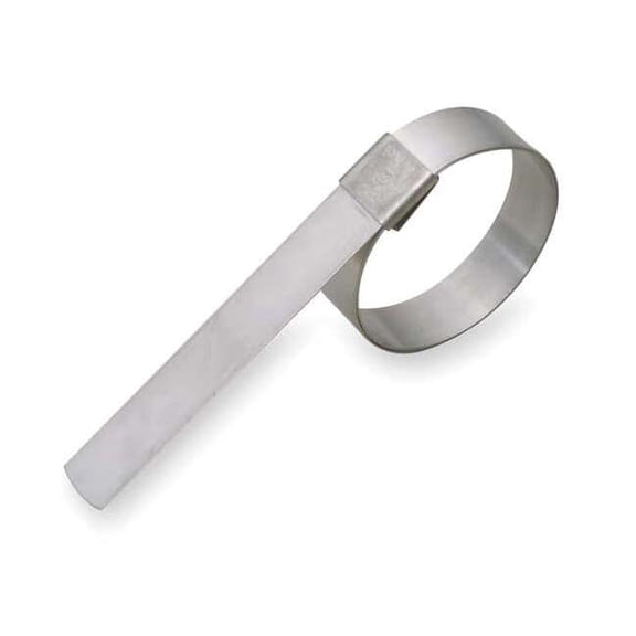 Band-It Band Clamp,5/8"W,2"Max OD,PK10 GRP08S