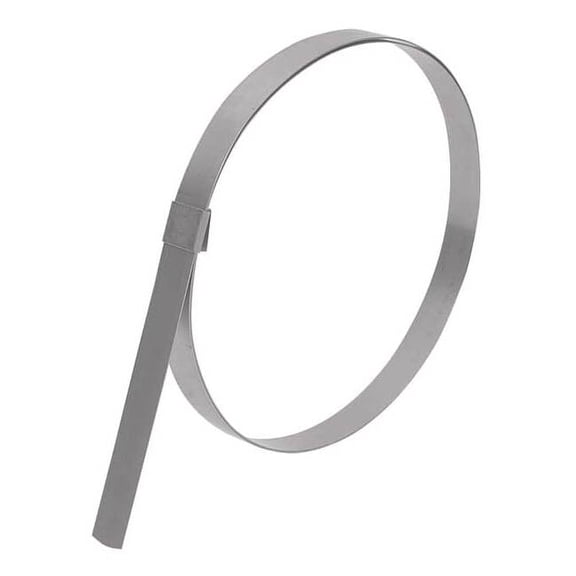 Band-It Band Clamp,5/8"W,5 3/4"Max OD,PK10 GRP24S