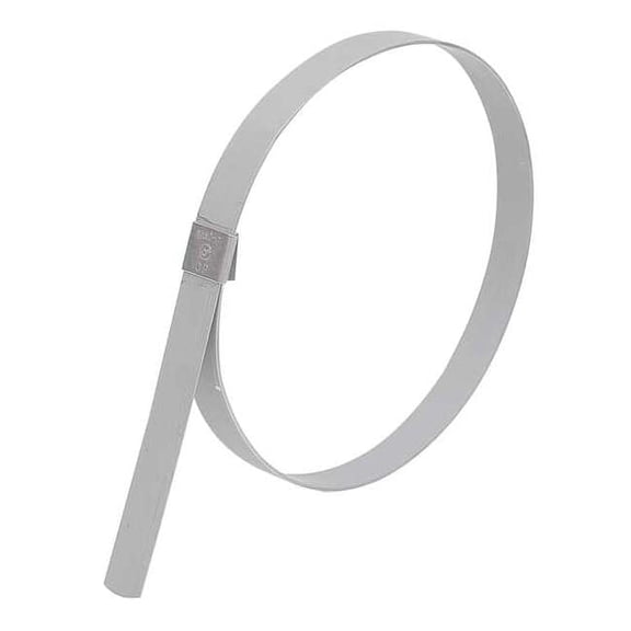 Band-It Band Clamp,5/8"W,6 3/4"Max OD,PK10 GRP289