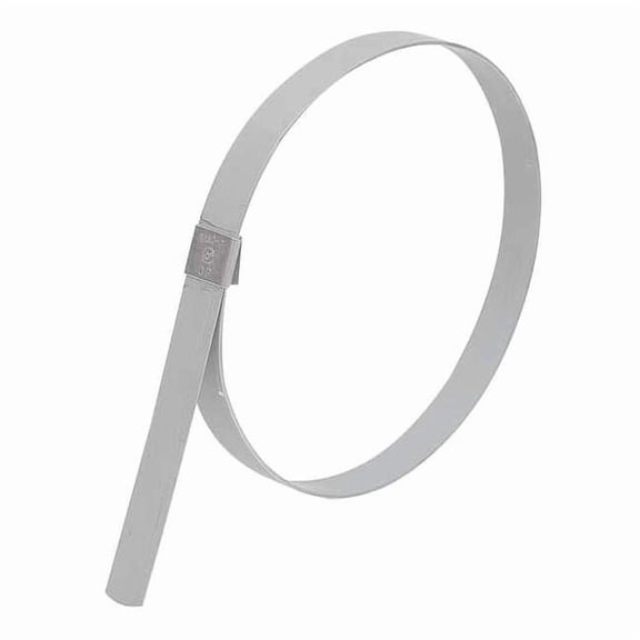 Band-It Band Clamp,5/8"W,6 3/4"Max OD,PK10 GRP289