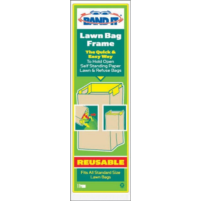 Band It Lawn Bag Frame, Recyclable Plastic