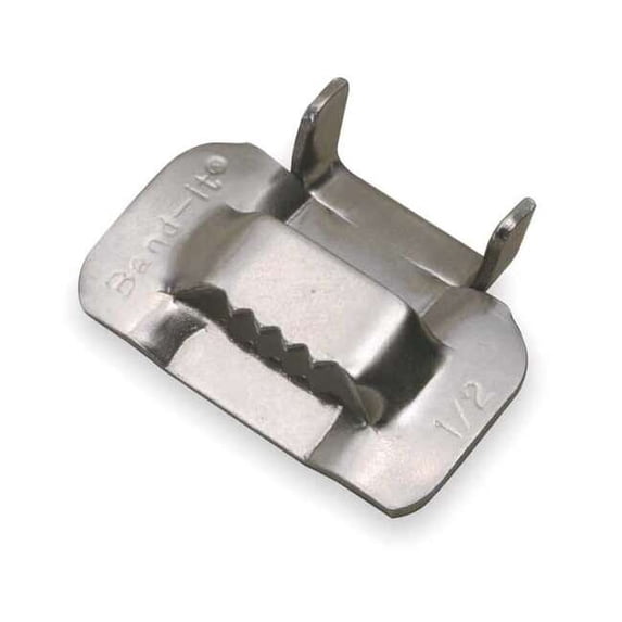 Band-It Strapping Buckle,1/2",PK50 GRC454
